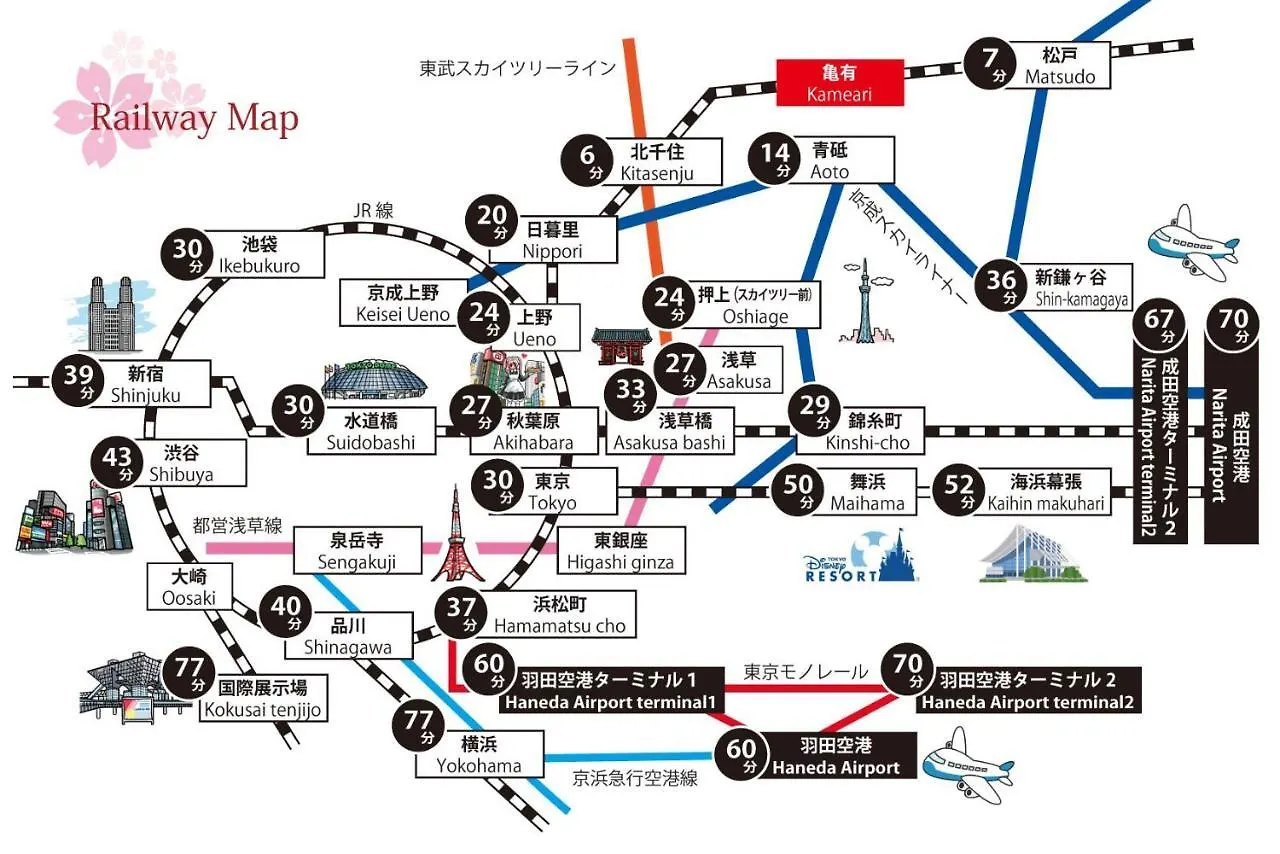 Apartmán Sc Kameari 1110 Prefektura Tokio